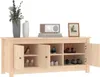 vidaXL Scarpiera 110x38x45,5 cm in legno di pino massiccio Anteprima dell’immagine prodotto 10