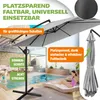 KESSER® Ampelschirm Holly Sonnenschirm Rechteckig mit und Produktbild-Vorschau 4