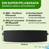 TTL GARDEN 400L Pflanzsack Hochbeet Ø130x30cm – Vliesstoff Produktbild-Vorschau 2