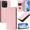 Litchi Leder Handyhülle für itel A05S Wallet Kartenfächer Produktbild-Vorschau 1