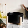 HOMLA FINCAN Keramická mísa na salát, černá, 20 x 10 cm Náhled obrázku produktu 4
