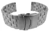 Minott Uhrenarmband | Edelstahlband massiv silberfarben Produktbild-Vorschau 2