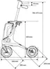 Topro Pegasus Carbonrollator – ultraleichter Rollator in Produktbild-Vorschau 5