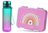My Vesperbox Len Brotdosen-Set – Box Rosa - Regenbogen, Produktbild-Vorschau 1