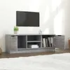 The Living Store TV-Schrank Grau Sonoma 102x35x36,5 cm Produktbild-Vorschau 6