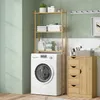 HOMCOM Toilettenregal 3 Ebenen Badezimmerregal, Produktbild-Vorschau 2