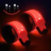 Minicee LED Lauflicht Armband 2er Set USB wiederaufladbar Produktbild-Vorschau 1