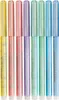 EBERHARD FABER Glitter-Fasermaler Pastell 8er Kartonetui Produktbild-Vorschau 2