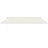 vidaXL Markise Einziehbar Creme 4x3 m Stoff und Aluminium Produktbild-Vorschau 3