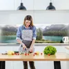 Dedeco Küchenrückwand Motiv: Berge V1, 3mm Aluminium Produktbild-Vorschau 3