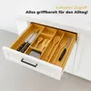 Roxlin Größenverstellbarer Bambus Besteckkasten für Produktbild-Vorschau 6