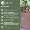 Kokosmatte 800g/m² – natürlicher Schutz vor Kälte – 0,5 Produktbild-Vorschau 4