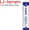 4 Stück Xtar AAA 1,5V 1620mWh (ca. 1000mAh) (Micro, LR03) Produktbild-Vorschau 7