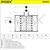 Kraftstofffilter RIDEX 9F0023 Dieselfilter für FORD MONDEO Produktbild-Vorschau 4