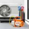 4,5CFM HVAC 1-stufige Vakuumpumpe 150W und Manometer-Kit - Produktbild-Vorschau 8
