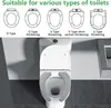 Weicher, dickerer Toilettensitzbezug aus Flanell für das Produktbild-Vorschau 2