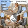 Poduszka pod plecy ELONEO z wyjmowanym wałkiem pod szyję i Podgląd zdjęcia produktu 4