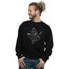 Marvel - Sweatshirt für Herren BI41352 (S) (Schwarz) Produktbild-Vorschau 2