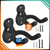 Gitarren Wandhalter für 2 Gitarren aus Stahl mit drehbarem Produktbild-Vorschau 1