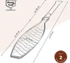 Set di 2 griglie per pesce B-goods bremermann, manico Anteprima dell’immagine prodotto 14
