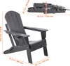 VEVOR plastová stolička Adirondack, sada 2 ks, odolná voči Náhľad obrázku produktu 8