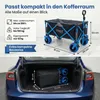 TIREX by xonic® Bollerwagen Faltbar mit PolyurethanXL Produktbild-Vorschau 7