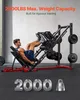 VEVOR Beintrainer Beinpresse Hack-Squat-Maschine Produktbild-Vorschau 2