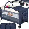 Cestovní postýlka pro psy 132x75x104cm s přebalovací Náhled obrázku produktu 17
