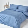 HOMESCAPES Premium-Spannbettlaken blau – 100 % ägyptische Produktbild-Vorschau 3