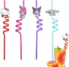 Hello Kitty Strohhalm Hartkunststoff - 4 Stk. bunt - Produktbild-Vorschau 1