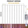 3x2M 200LEDs LED Lichterkette Lichtervorhang Bunt mit 8 Produktbild-Vorschau 4
