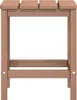 vidaXL Adirondack-Gartenstuhl mit Hocker & Tisch HDPE Braun Produktbild-Vorschau 6