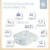 Bieco Babydecke Jungen Blau Elefanten | Baby Decke | Produktbild-Vorschau 2