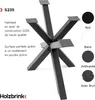 HOLZBRINK Pied de table Spider (mikado) | Pieds de table Voir les images du produit 5