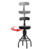 lot de 2 tabourets de bar HWC-N22, chaise de bar, hauteur Voir les images du produit 3