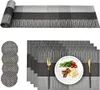 Platzsets PVC Abwaschbar, Tischsets Abgrifffeste Tischset Produktbild-Vorschau 1