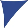 vidaXL Markýza 160 g/m² trojúhelníková modrá 3x4x5 m HDPE Náhled obrázku produktu 1