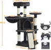 Yaheetech Kratzbaum Kleine Katzenbaum Katzenkratzbaum mit Produktbild-Vorschau 7
