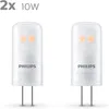 2 x Philips LED Leuchtmittel Stiftsockellampe 1W = 10W G4 Productafbeelding-voorbeeld 6