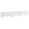 Idohome TV-Lowboard Angel 300 cm Weiß Hochglanz–TV-Schrank, Produktbild-Vorschau 8