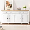 Sideboard mit Drei Schubladen und Vier Türen, Anrichte Produktbild-Vorschau 6