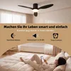 Ventilatore a soffitto a LED, diametro 52 pollici, colore Anteprima dell’immagine prodotto 4