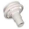 A white plastic pool jet fitting is shown against a white background. Produktbild-Vorschau