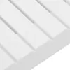 4-tlg. Garten-Lounge-Set mit Kissen Kunststoff Weiß Produktbild-Vorschau 6