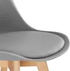 tectake® Set jídelní židle Frederikke Scandi-Design 49 x 53 Náhled obrázku produktu 10