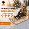 Best For Kids Holzschlitten für Kinder mit Produktbild-Vorschau 2