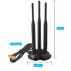 A22D WLAN Antenne 3×6 dBi Dualband 2,4 & 5,8 GHz – SMA Produktbild-Vorschau 3