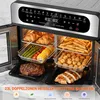 23L Heißluftfritteuse XXL, Mini Backofen 1/2-Zone Garen, Produktbild-Vorschau 11