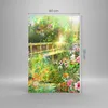 Bilder auf glas - Einteilig - Brücke Park Blume Frühling - Produktbild-Vorschau 3