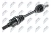 NTY NPW-CT-077 Antriebswelle Vorne Links passend für Produktbild-Vorschau 3